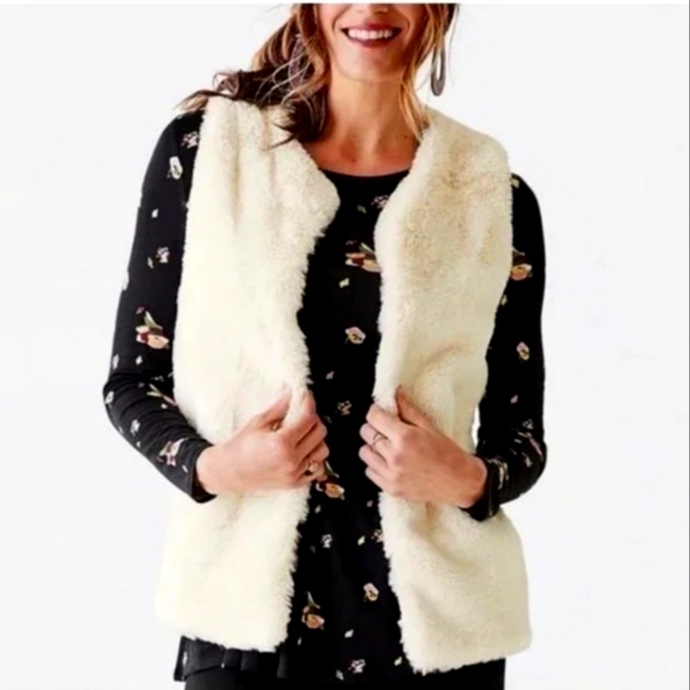 Matilda Jane faux fur vest